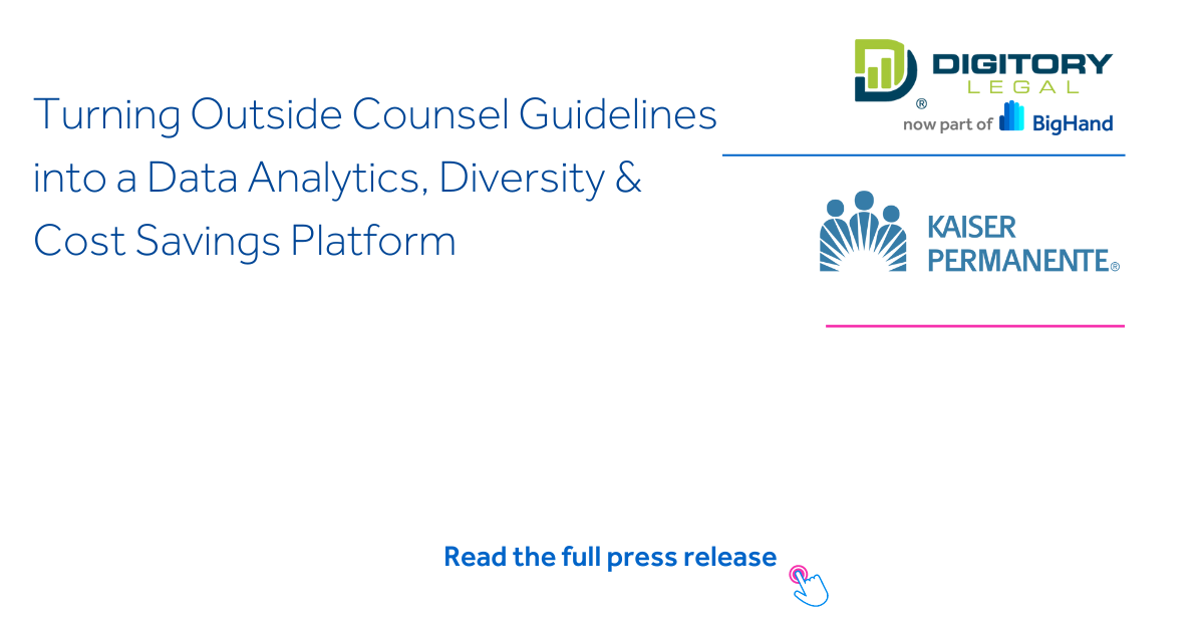 Turning Outside Counsel Guidelines into a Data Analytics, Diversity ...
