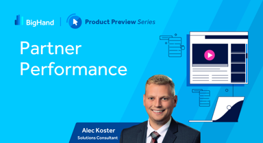 Partners Performance Partner Performance Resources | BigHand